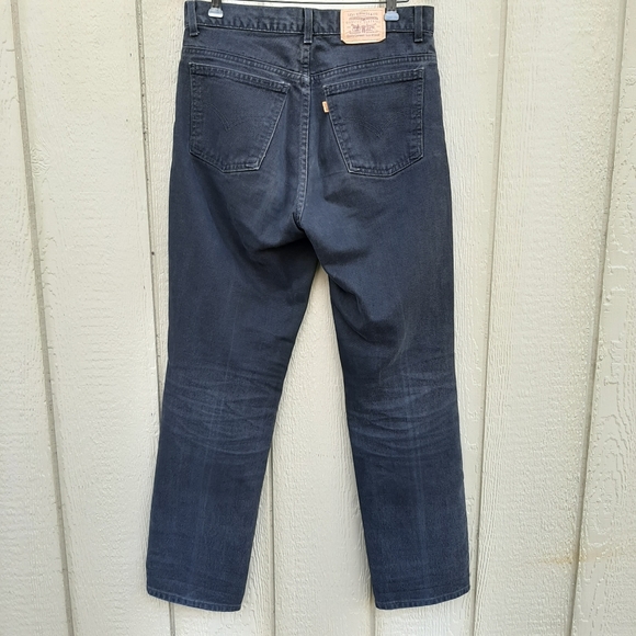 Levi Black Vintage Boyfriend Mom Jeans - Picture 2 of 7